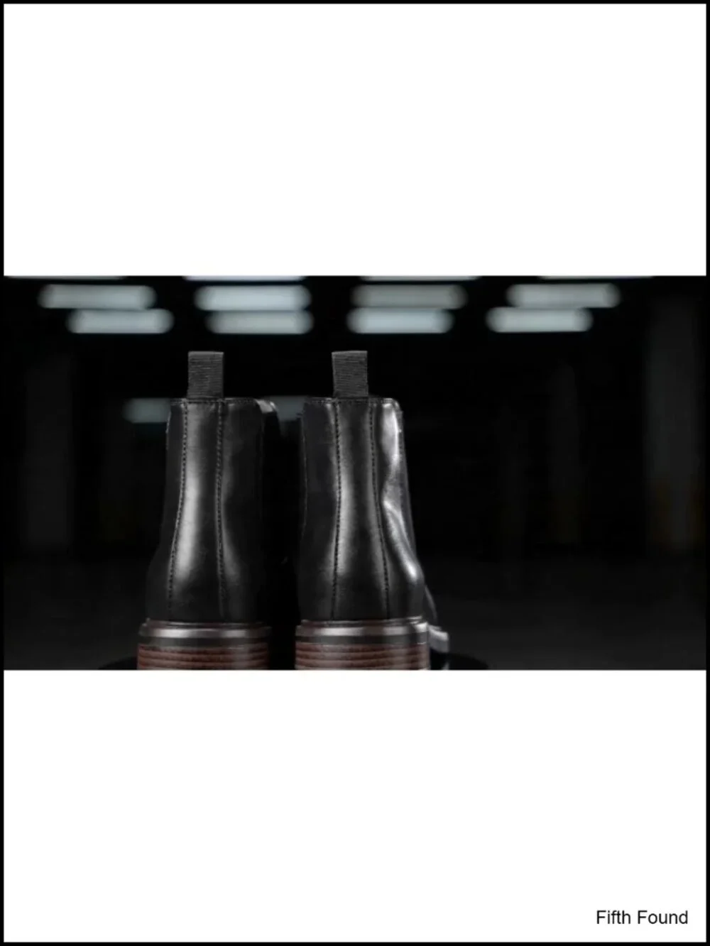 Premium Faux Leather Chelsea Boots Slip-On Ankle Boots Men Dress Casual